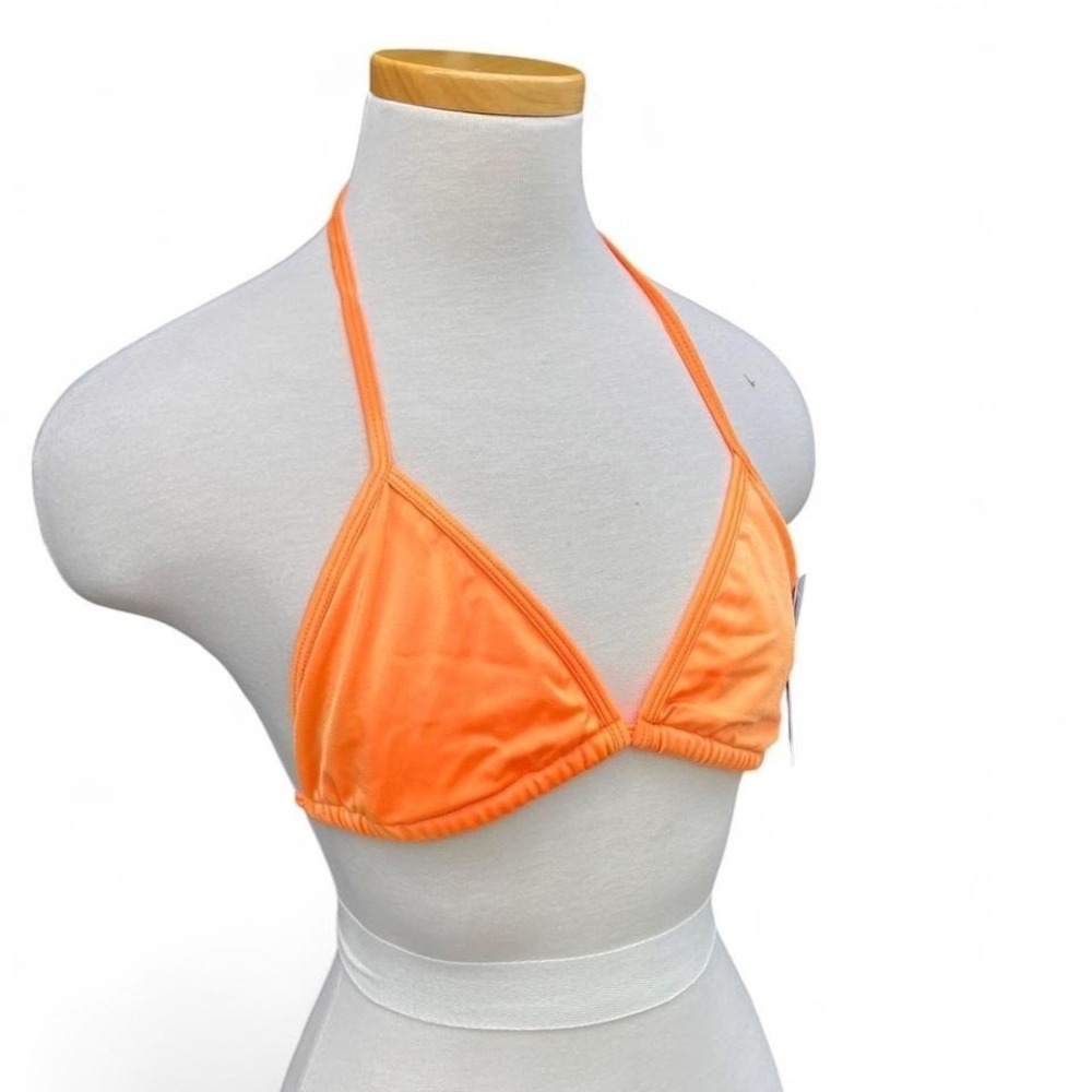 Doll Swimwear Orange- pink interior bikini top - Picture 4 of 5